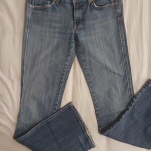 For all man kind 7 womans levis size 27